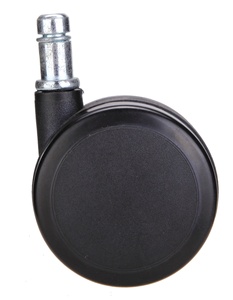 TOP vente 2.5 pouces noir PU matériel chaise de jeu <span class=keywords><strong>roulettes</strong></span> bureau <span class=keywords><strong>Table</strong></span> <span class=keywords><strong>TV</strong></span> armoire support de rangement pivotant silencieux <span class=keywords><strong>roulettes</strong></span> pour l'école - Product Image 3