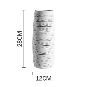 Harga pabrik keramik samping tempat tidur kamar tidur lampu malam dekorasi rumah porselen lampu malam berongga vas dan lampu meja - Product Image 3