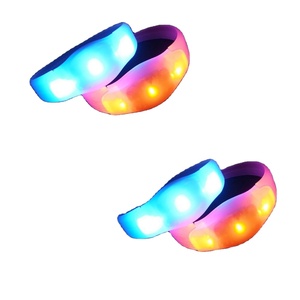신제품 DMX 제어 T5577 칩 <span class=keywords><strong>NFC</strong></span> 및 RFID 통신 기능 LED 팔찌, 축제 이벤트 콘서트 파티용 - Product Image 3
