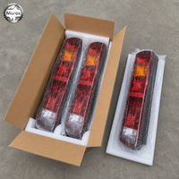 Feu arrière gauche Sinotruk A7 WG9925810001, ensemble de feux arrière combinés pour camion benne minier HOWO A7