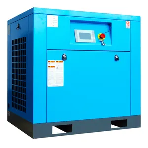 Compresor de aire de alta calidad, 4kw a 315kw, 12 m3/min, azul/rojo grande, 300 cfm