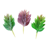 Plante succulente artificielle petite tête de fleur trèfle - Fournitures créatives DIY pour décoration intérieure, accessoires muraux, verdure