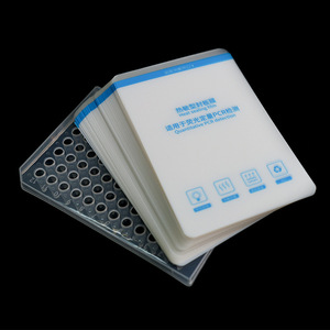 ฟิล์มปิดผนึกความร้อน Keyicheng 100 แพ็ค สำหรับการตรวจจับ PCR แบบปริมาณเชิงปริมาณด้วยสารเรืองแสง - Product Image 1