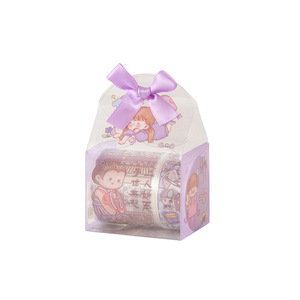 Cartoon Pet Transparent <b>Tape</b> Gift Set 1 In Core Double Sided No Residual For Home <b>Decor</b> Student Use - Product Image 4