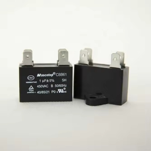 Phổ cbb61 450V AC tụ điện động cơ với kết nối nhanh chân cho quạt trần Cooler Quạt thông gió cuộc sống lâu dài - Product Image 5