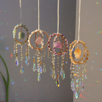 Attrape-soleil en forme de hibou en cristal, vente en gros, technique de mosaïque écologique, 40 cm de long, super artisanat, décoration intérieure