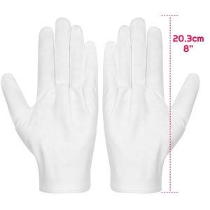 Dry Hands Archival Cleaning Jewelry <strong>Silver</strong> Inspectionil Household String Knit Work Cotton <strong>Gloves</strong> - Product Image 2