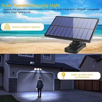 Projecteur LED extérieur étanche IP65 moderne avec capteur, garantie 5 ans et IRC 95