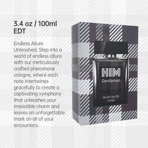 Agua de Colonia BBC para <span class=keywords><strong>Hombre</strong></span>, Mini Colonia Personalizada, Perfumes de Marca Privada para <span class=keywords><strong>Hombre</strong></span>, HIM Gentleman Eau De Toilette 100ml, Colonia Masculina - Product Image 2