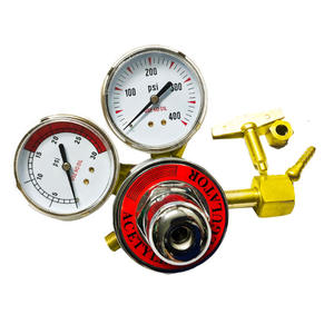 Kit de manomètres CGA540 pour oxygène et CGA300 pour acétylène avec régulateur de pression, modèle philippin pour soudage et découpe au GPL/propane - Product Image 4