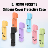 Étui de protection pour Pocket 3 & Osmo Pocket 3, en silicone et alliage d'aluminium, avec housse pour objectif de caméra