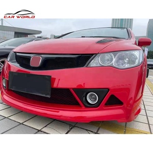 Per <span class=keywords><strong>Honda</strong></span> per i 2006 civici-2009 Kit carrozzeria ricambi Auto nuove minigonne laterali con labbro posteriore del paraurti anteriore con ritagli di gancio di traino - Product Image 5