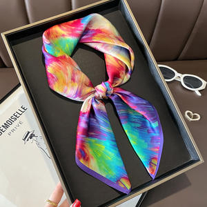 ผ้าพันคอไหมแท้ 100% ลายดอกไม้ป่าหรูหรา แมนซิง <span class=keywords><strong>ส</strong></span>ำหรับคุณแม่ ฤดูใบไม้ร่วง ปรับแต่งได้-โลโก้ <span class=keywords><strong>ส</strong></span>ี ขนาด ใช้งานได้หลากหลาย - Product Image 6