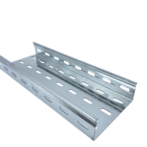 जंग प्रतिरोधी औद्योगिक केबल ट्रे गर्म डुबकी गैल्वेनाइज्ड विद्युत छिद्रित केबल ट्रे लंबे समय तक चलने वाले स्थायित्व के लिए - Product Image 3