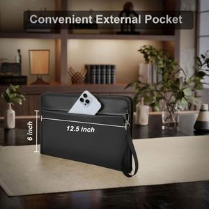 13 Inch Lockable Water Proof Fire <b>Safe</b> Closure Office Home <b>Large</b> Storage Case File Organizer Fireproof Document Bag With Lock - Product Image 5