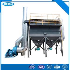 स्थिर दबाव ड्रॉप के लिए उन्नत फ़िल्टर सफाई तकनीक के साथ बैगहाउस - Product Image 6