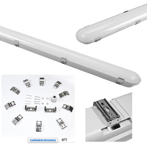 Lámpara LED Tri-Proof con Certificación CE, CB y RoHS, 200-240V, 4 pies, 30W-60W, 3000K-6500K, CCT Ajustable, IP65, para Garaje u Oficina, 5 Años de Garantía - Product Image 2