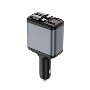 WiWU Exeed 117W QC PD高速カーチャージャーワイヤレスQiチャージャースマート機能5V/3A出力20W最大ABS OVP/OCP/OTP携帯電話 - Product Image 3