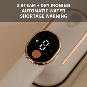 Nueva Plancha Portátil con Pantalla Digital, Plancha Eléctrica para Ropa con Vapor - Product Image 5