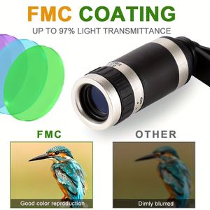 <span class=keywords><strong>8x</strong></span> Télescope monoculaire à lentille de téléphone Portable Mini taille Télescope de vision nocturne à faible luminosité - Product Image 5