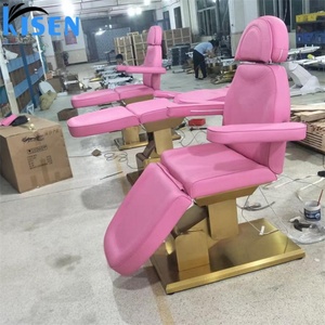 Kisen Beauty Salon Lash Chair Massage Table Furniture Cosmetic <b>Bed</b> Electric Lifting Stainless Steel Base Tattoo Facial <b>Bed</b> - Product Image 5