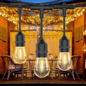 Guirnalda <span class=keywords><strong>de</strong></span> Luces LED para Exteriores, IP44, Impermeable, Alimentada por Energía Solar, <span class=keywords><strong>con</strong></span> Bolas <span class=keywords><strong>de</strong></span> Cristal, para Decoración <span class=keywords><strong>de</strong></span> Jardín - Product Image 1