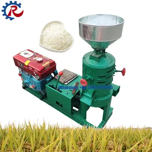 Ruiya Mills Machines Prix Fabricants Mini fraiseuse de riz combinée automatique