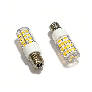 <b>E12</b> LED Corn <b>Bulb</b> 3.3W Smd 2835 AC 120V PC cover+Ceramic body for Residential Use <b>E12</b> LED Lamp Light - Product Image 4