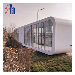 SH Apple Cabin 20ft 40ft Outdoor Modern Popular Prefab Tiny House Mobile Working House Office Pod <strong>Container</strong> House - Product Image 3