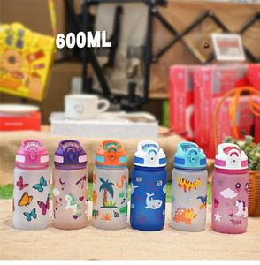 Botella de Agua Infantil de 20oz, Libre de BPA, con Tapa Antiderrames, para Niños, Precio de Fábrica - Product Image 4