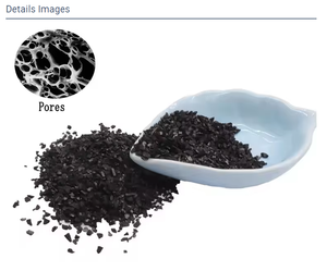 Carbón Activado de Cáscara de Coco - Fabricante Directo, Malla 6*12, <span class=keywords><strong>Precio</strong></span> por Tonelada, Carbón Activado Granular Utilizado en Extracción de Oro - Product Image 2