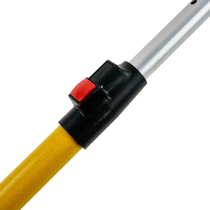 Poste telescópico de fibra de vidrio personalizado Dekor con varilla de bloqueo de botón de resorte, poste de extensión de aluminio de alta calidad para pintar - Product Image 2