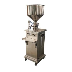 Machine de remplissage liquide pneumatique <span class=keywords><strong>semi</strong></span>-automatique 500ML Machine de remplissage de pâte de crème cosmétique de shampooing avec pédale - Product Image 3