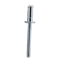 Rivet aveugle à tête de dôme en acier à ampoule unique de haute qualité
