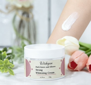 Crema Blanqueadora con Caroteno Vegano Orgánico Natural Wishgan OEM/ODM con Ácido Kójico y Vitamina B5 para Todo Tipo de Piel, Rostro y Cuerpo - Product Image 1