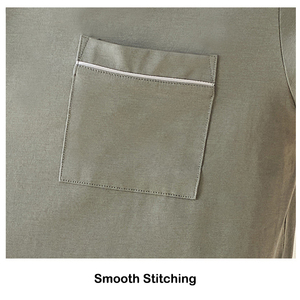 Pijamas Térmicos de Algodón Modal para Parejas, Cuello <span class=keywords><strong>en</strong></span> V, Manga Corta, con Botones, 2 Piezas, Ropa de Dormir para Verano - Product Image 5