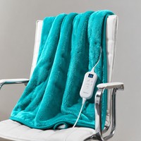 Coussin chauffant électrique double face 30*60cm, chauffe rapidement, protection contre la surchauffe, lavable en machine, certifié CE