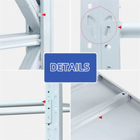 Porte-manteau sur pied en acier inoxydable haut de gamme, finition peinte, protection anticorrosion, avec barre de suspension simple