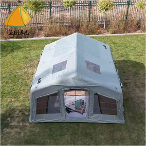 Ventes chaudes Tente gonflable de glamping aérien facile à installer, imperméable et coupe-vent, 4 saisons, cabine Oxford, tentes de camping gonflables - Product Image 5