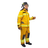 Nouvelle tenue de pompier en aramide Nomex PBI, combinaison de pompier, uniforme de lutte contre l'incendie