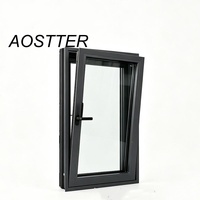 Ventana Oscilobatiente, Marco de Aluminio con Rotura de Puente Térmico, Doble Vidrio Templado, Insonorizada y Resistente a la Intemperie