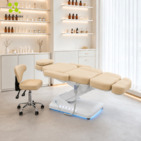Nouveau Lit de Beauté Électrique pour Cils avec Lumière LED, 3 Moteurs, Mobilier de Salon, Table de Massage, Équipement de Salon, SPA Facial, Tatouage, Esthétique