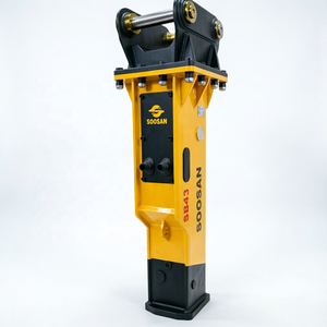 New for SB43 Box Type Hydraulic Breaker for Construction Mining with Core Components Main Body for 6-7 Ton Excavators 375kg - Product Image 1