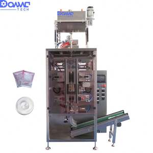 Máquina de Envasado y Llenado de Sobres Automática Multicarril para Líquidos, con Sellado de 4 Lados, para Bebidas Irregulares, Gel Energético, Crema Cosmética - Product Image 6