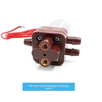 Válvula Solenoide de Diafragma de 2 Vías, 12V 0.3A 3.6W, Orificio de 2mm, para Analizador Médico, Máquina de Codificación por Inyección de Tinta