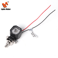 Mini Lámparas de Trabajo LED de 1.2 Pulgadas y 5W, 300LM, Haz de Luz Amplio, Impermeables, Lámpara Auxiliar de Conducción para Motocicleta, ATV, UTV 0805-1-5