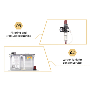 Bomba de Transferencia de Tambor de Lubricación Neumática de Alta Presión TX24-VIP4-1-1 Bomba de Aceite de Lubricación con Solenoide Eléctrico - Product Image 3