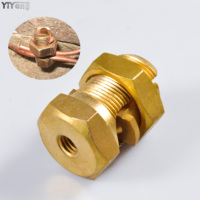 YiYang - Accessoires de mise à la terre en laiton : Serre-câbles à boulon fendu de haute qualité (en pouces)