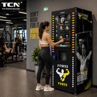 Máquina Expendedora de Proteínas Comercial TCN, Dispensador Automático de Bebidas y Batidos, Sin Efectivo, para Gimnasios y Negocios