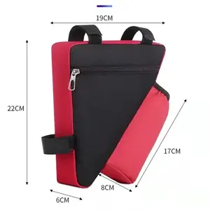 Bolsa de <span class=keywords><strong>bicicleta</strong></span> Marco impermeable Tubo frontal Triángulo Herramientas para teléfono móvil Soporte para botella de agua Bolsa Accesorios - Product Image 6